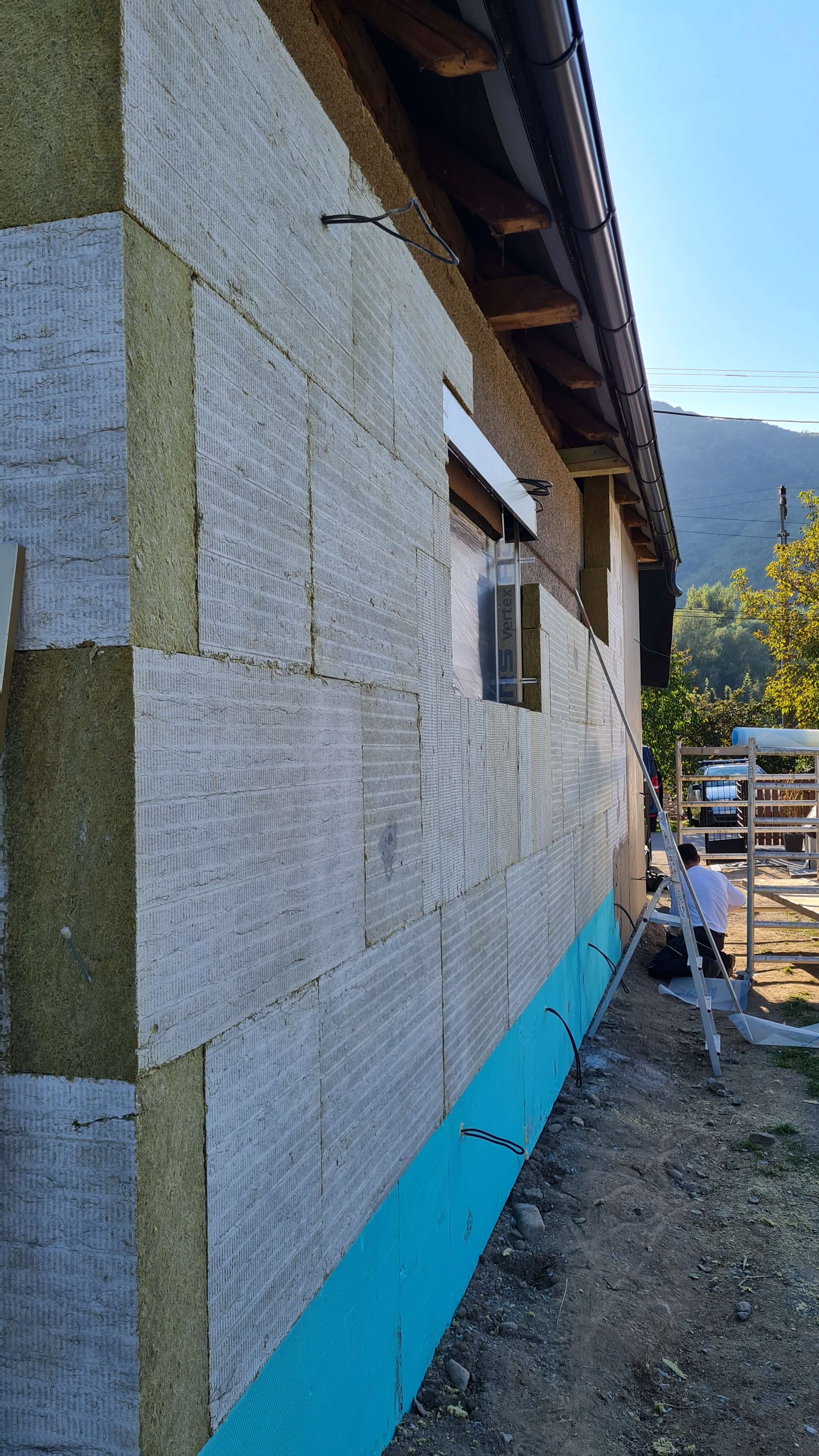 Zateplenie fasády rodinného domu